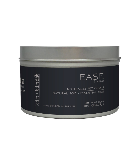 Kin+Kind Pet Odour Neutralising Ease Candle 8oz
