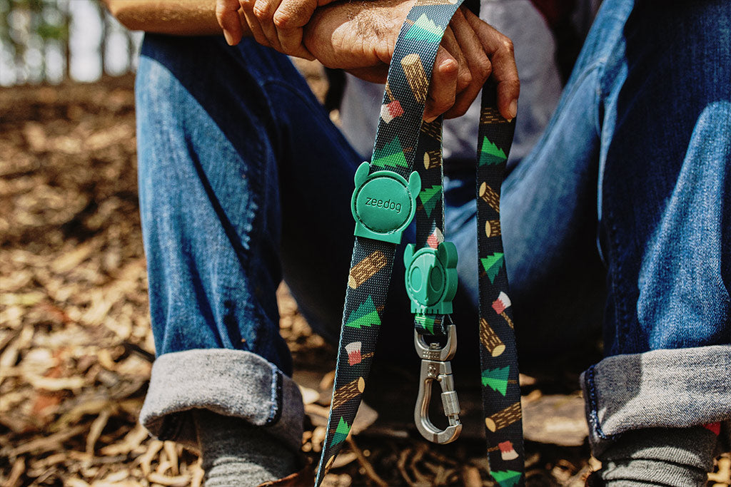 Zee.Dog Dog Leash (Woods) XS