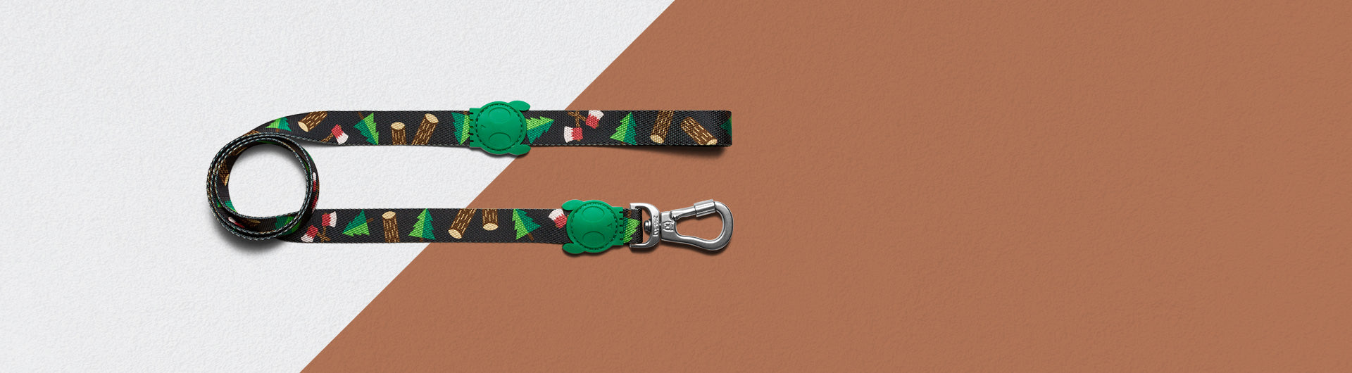 Zee.Dog Dog Leash (Woods) XS
