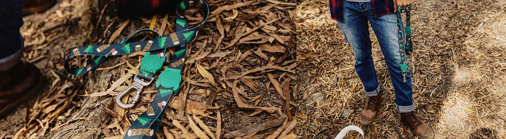 Zee.Dog Dog Leash (Woods) XS