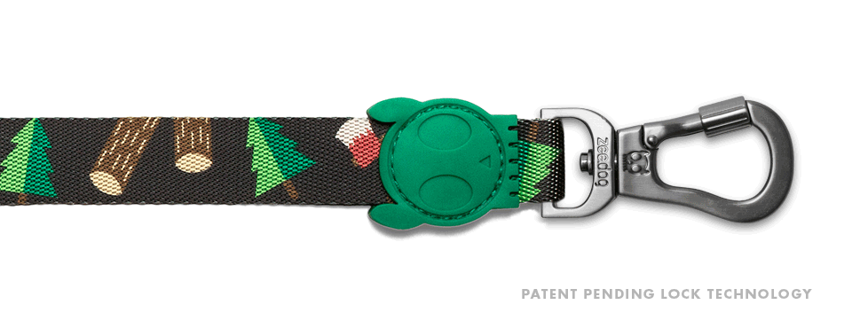 Zee.Dog Dog Leash (Woods) XS