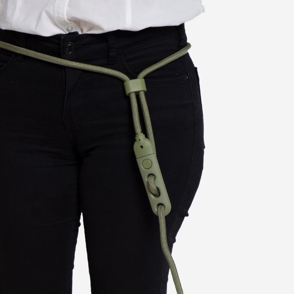 Zee.Dog Hands-Free Dog Leash (Army Green)