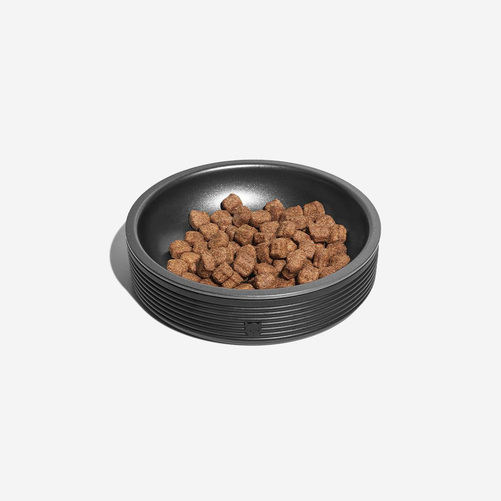 Zee.Cat Duo Cat Bowl (Black)