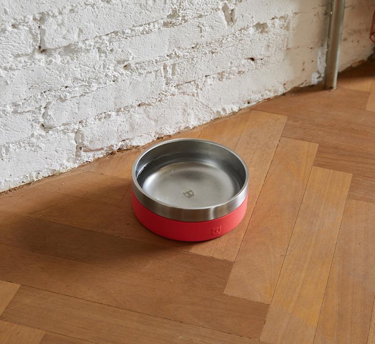 Zee.Dog Tuff Dog Bowl (Coral)